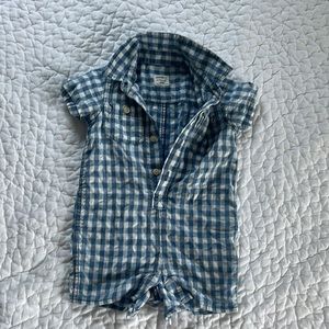 Boys baby gap summer romper 6-12